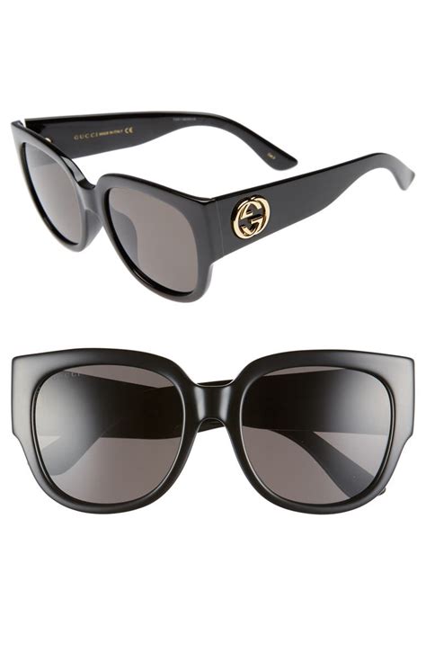 gucci sunglasses gg0500s|gucci 55mm square sunglasses.